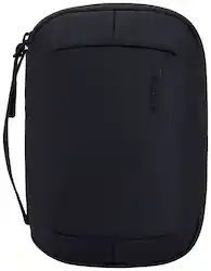 Thule - Terra PowerShuttle - Medium travel case for cords, cables, charger, power banks, AirPods, earbuds, headphones and more - Black - Front_Zoom