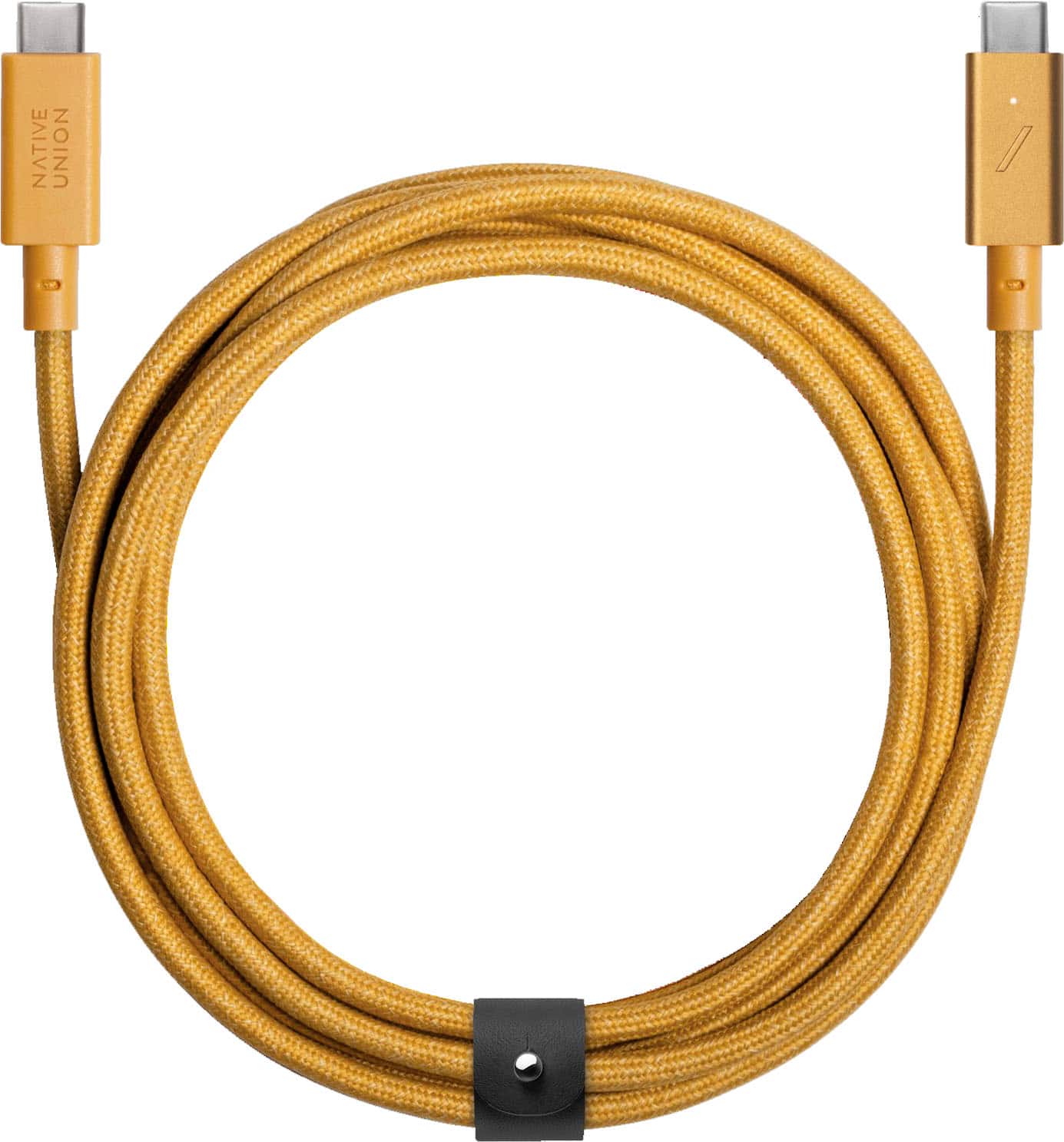 Native Union - BELT CABLE-TYPE-C-C-PRO2.4M 240W - KRAFT - Front_Zoom
