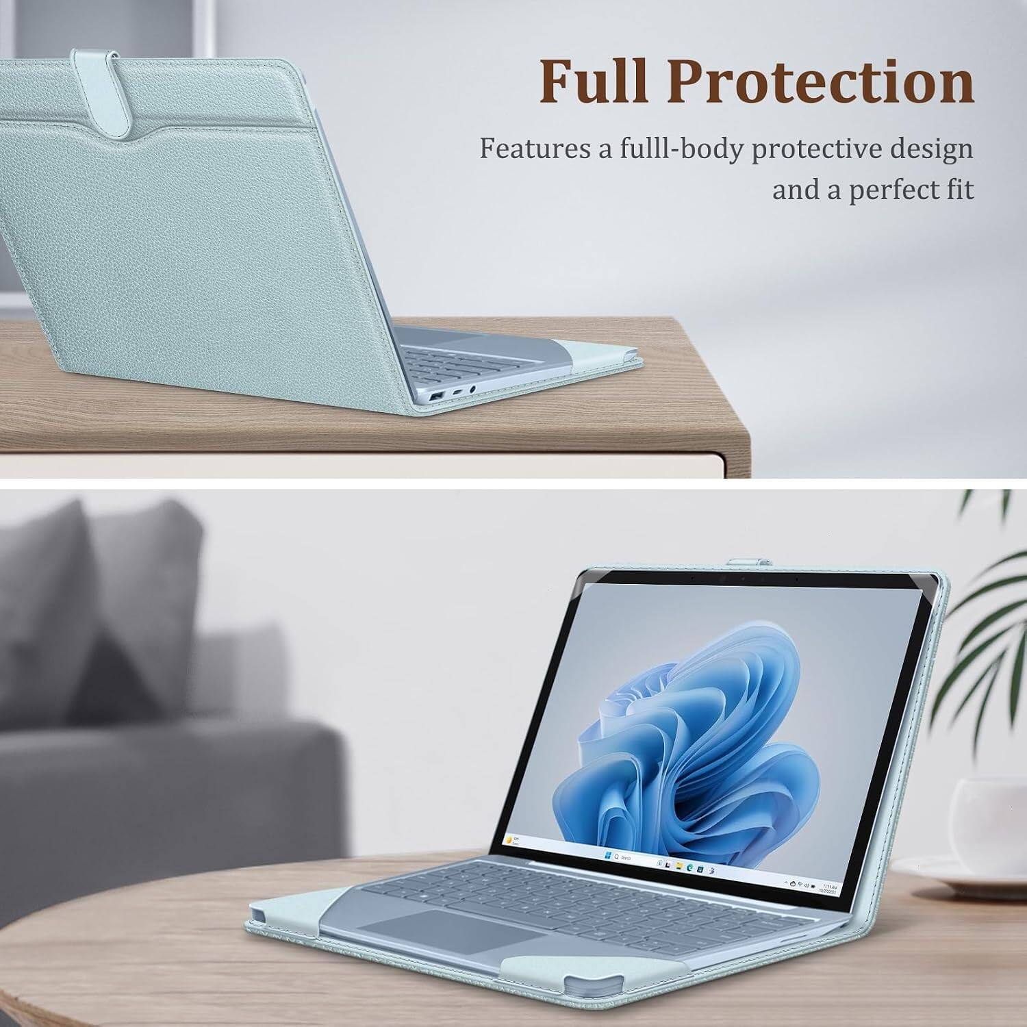Full Protection  
Features a full-body protective design and a perfect fit
