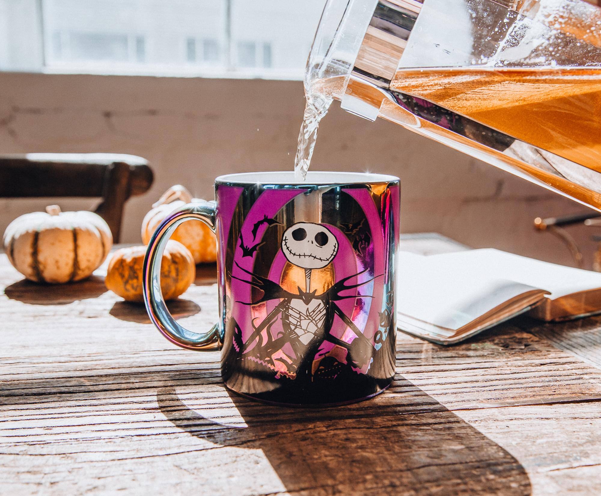 Alt View 2. Disney - Disney The Nightmare Before Christmas Hypno Jack Ceramic Mug | Holds 20 Ounces - Purple.