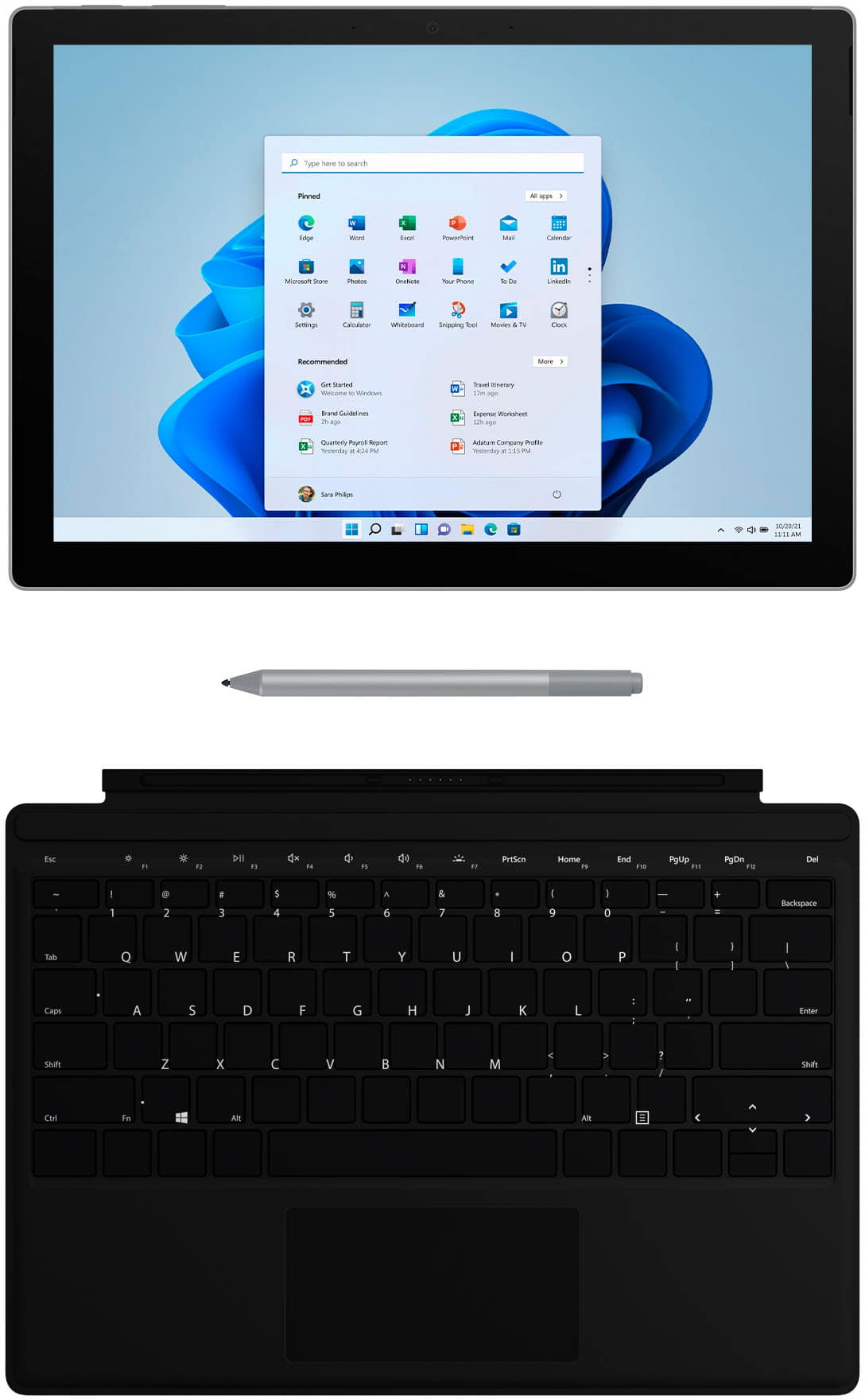 Microsoft Refurbished Surface Pro 7+ 12.3” Touch Screen – Intel