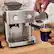 Alt View 1. KitchenAid - KitchenAid Semi Automatic Espresso Machine with Burr Grinder, KES6551 - Stainless Steel.