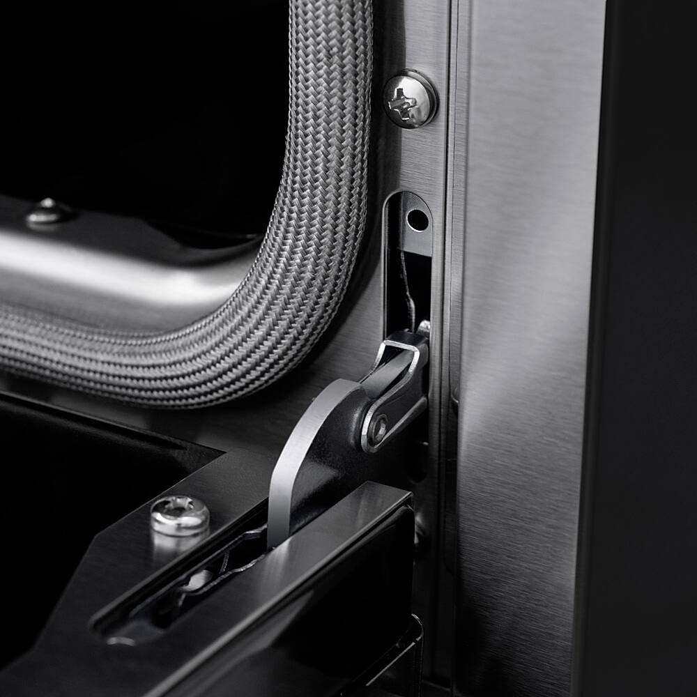 Alt View 12. ZLINE - ZLINE 36 in. 5.2 cu. ft.  Freestanding  Gas Range with Gas Oven in Black Stainless Steel and Champagne Bronze Accents.