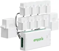 Emporia - Vue Energy Monitor with 8 Sensors - White - Front_Zoom