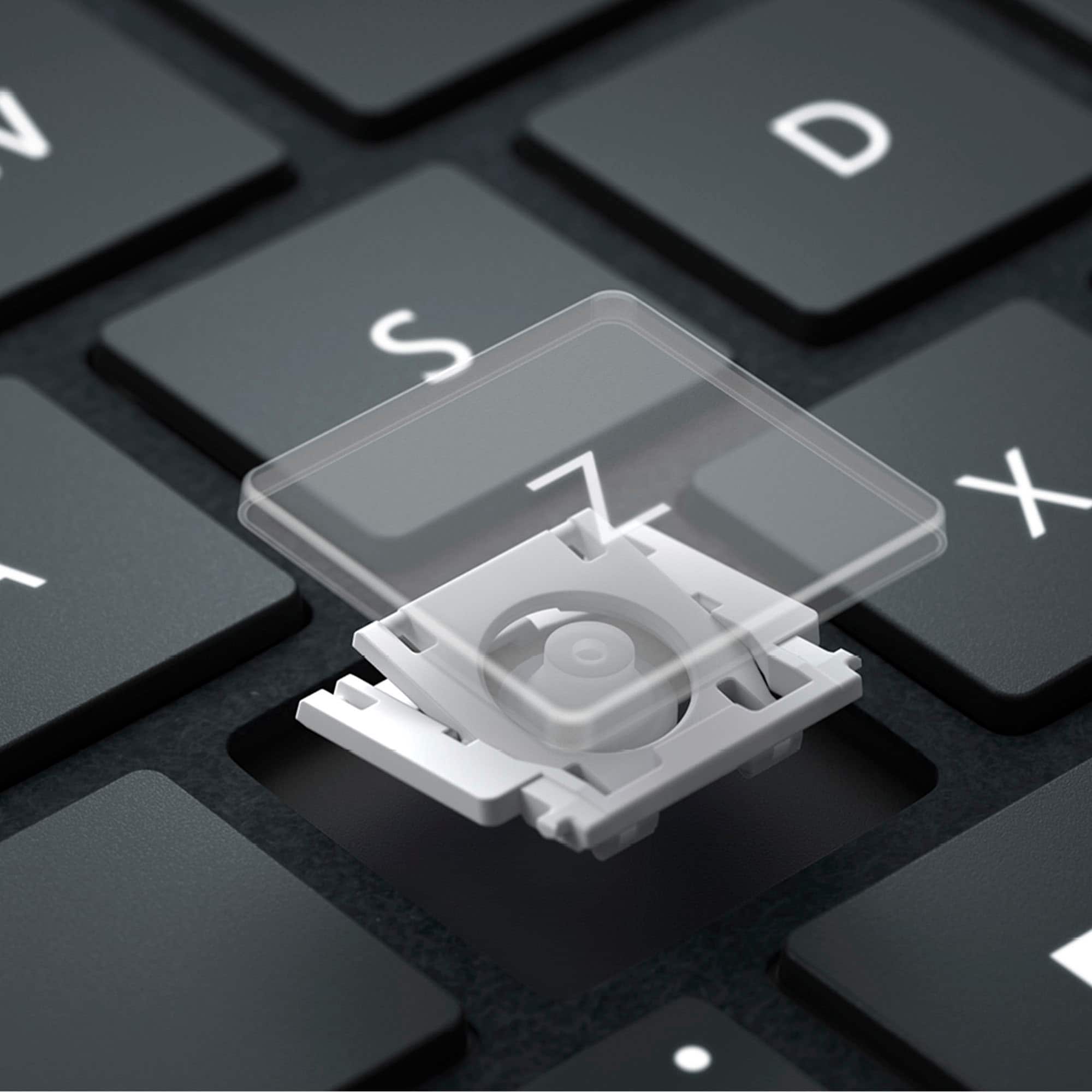 Alt View 12. Microsoft - Surface Slim Pen (2nd Edition) and Pro Keyboard for Pro (11th Edition), Pro 9, and Pro 8 - Black.