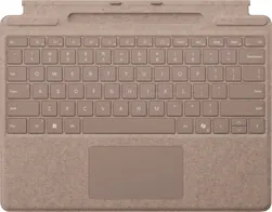 Microsoft - Surface Pro Keyboard for Pro 13" (11th Edition), Pro 9, and Pro 8 with Pen Storage - Dune - Front_Zoom