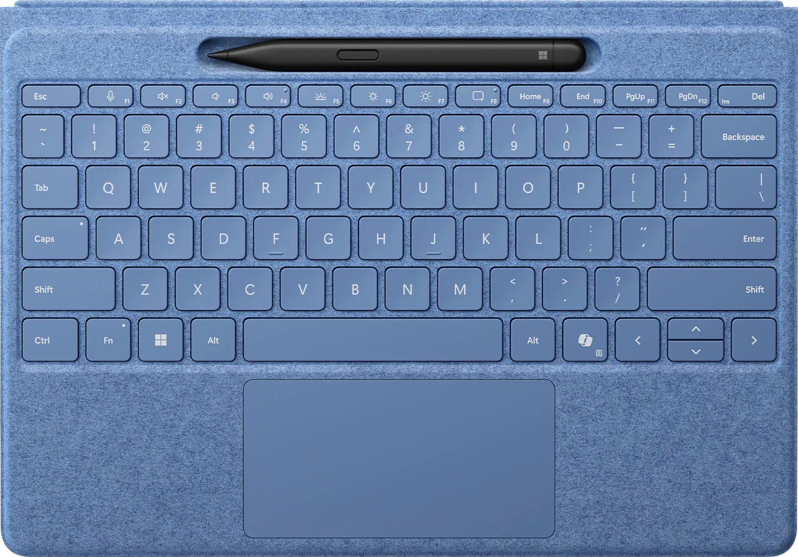 Microsoft - Surface Slim Pen (2nd Edition) and Pro Flex Keyboard for Pro 13" (11th Edition), Pro 9, Pro 8 - Sapphire