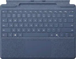 Microsoft - Surface Pro Keyboard for Pro 13" (11th Edition), Pro 9, and Pro 8 with Pen Storage - Sapphire