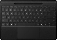 Microsoft - Surface Pro Flex Keyboard for Pro (11th Edition), Pro 9, and Pro 8 with Pen Storage - Black - Front_Zoom