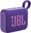 Angle. JBL - Go 4 Portable Bluetooth Speaker - Purple.