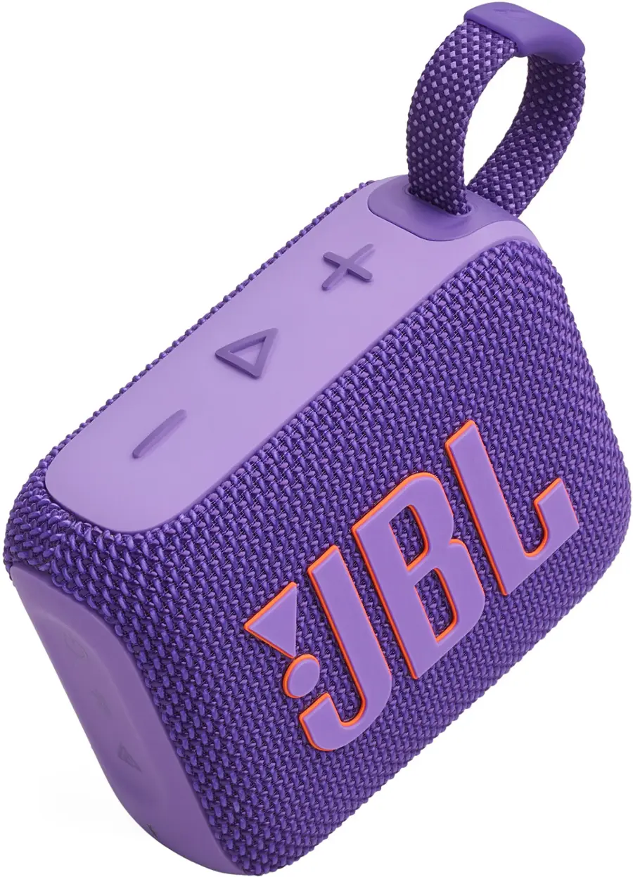 Alt View 13. JBL - Go 4 Portable Bluetooth Speaker - Purple.