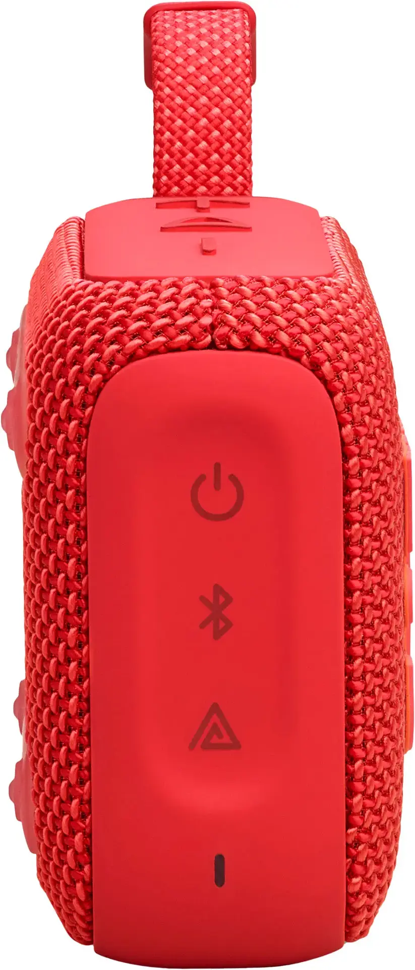 Alt View 17. JBL - Go 4 Portable Bluetooth Speaker - Red.
