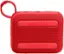 Alt View 1. JBL - Go 4 Portable Bluetooth Speaker - Red.