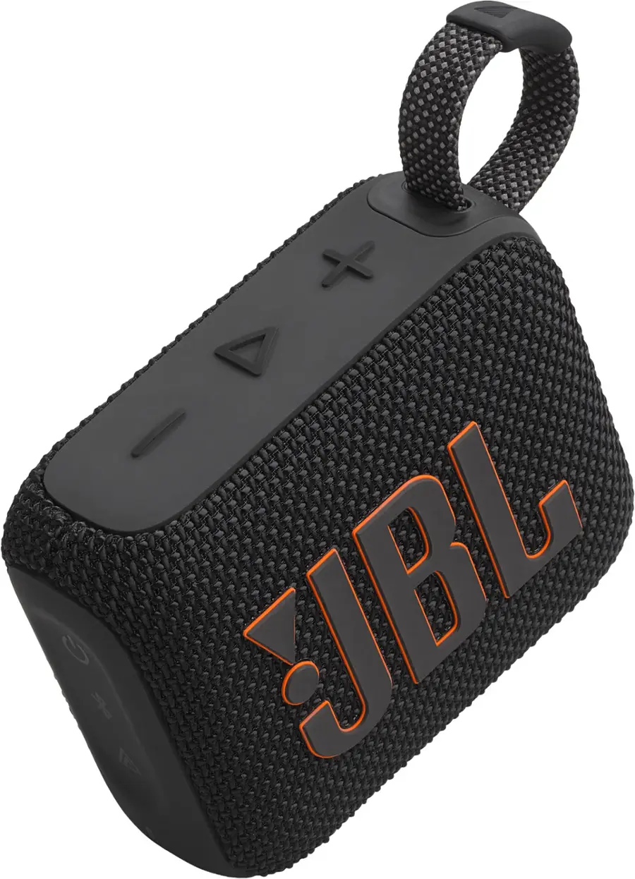 Alt View 13. JBL - Go 4 Portable Bluetooth Speaker - Black.