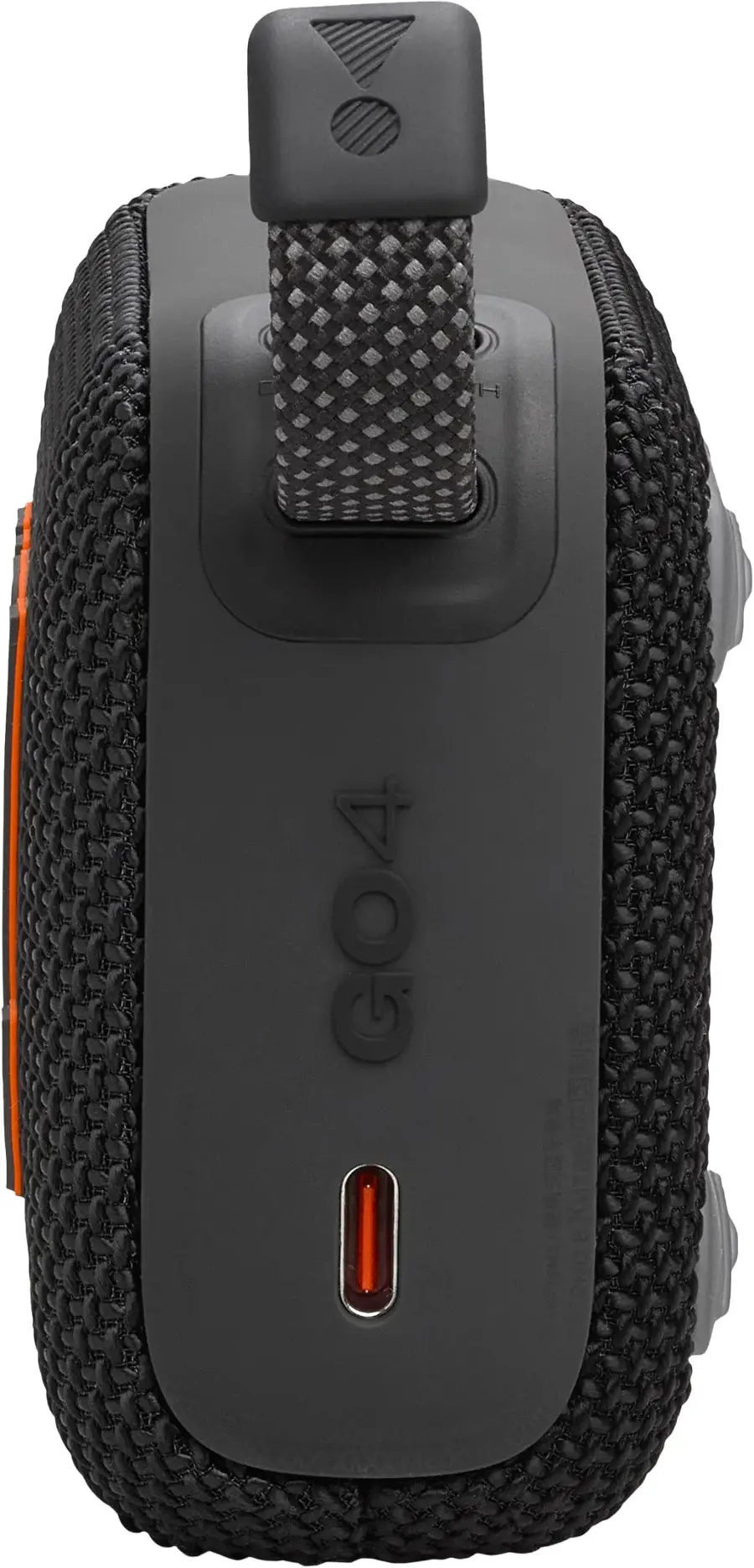 Alt View 16. JBL - Go 4 Portable Bluetooth Speaker - Black.