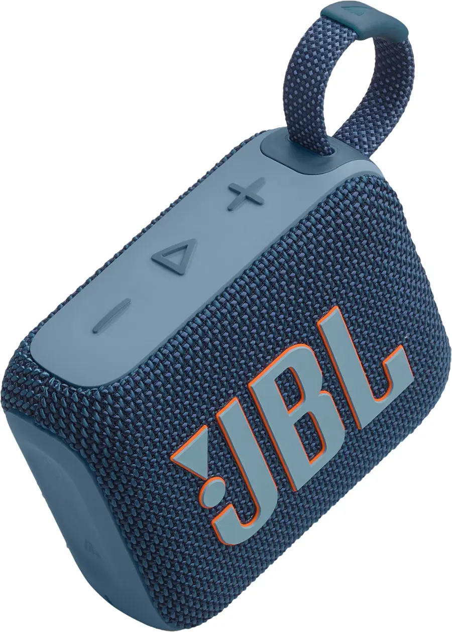 Alt View 13. JBL - Go 4 Portable Bluetooth Speaker - Blue.