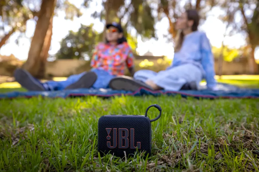 Alt View 18. JBL - Go 4 Portable Bluetooth Speaker - Blue.