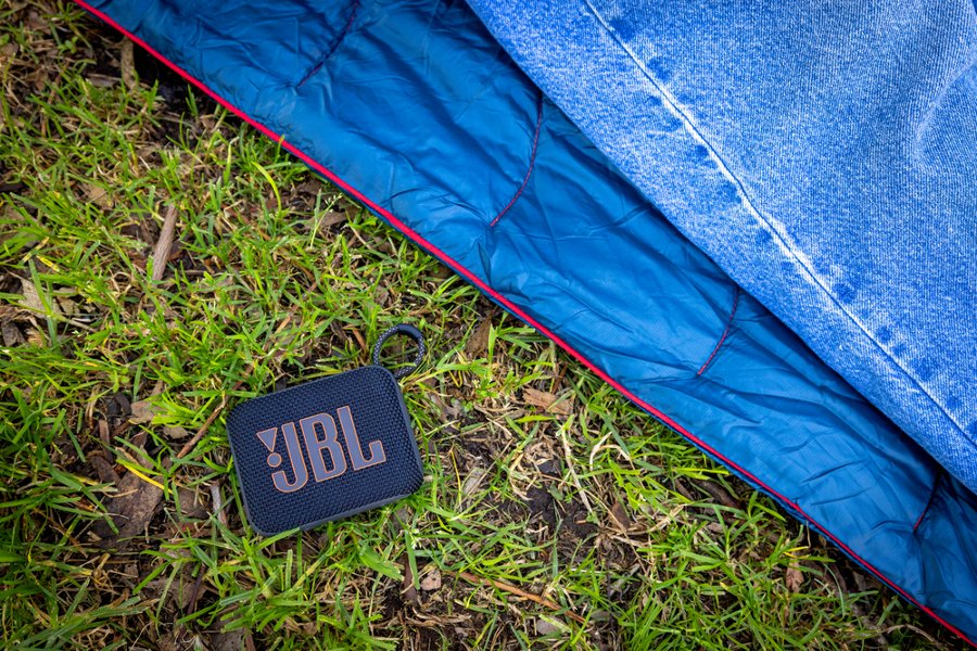 Alt View 22. JBL - Go 4 Portable Bluetooth Speaker - Blue.