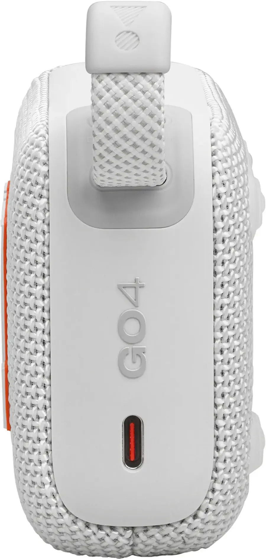 Alt View 16. JBL - Go 4 Portable Bluetooth Speaker - White.