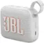 Left. JBL - Go 4 Portable Bluetooth Speaker - White.