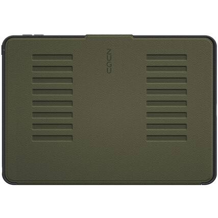 Front. ZUGU - Slim Protective Case for Apple iPad 10.2 Case (7th/8th/9th Generation, 2019/2020/2021) - Olive.
