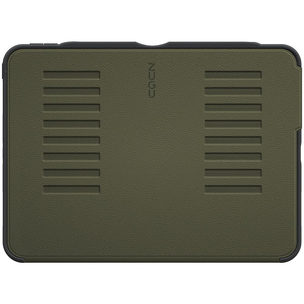Front. ZUGU - Slim Protective Case for Apple iPad Pro 11 Case (1st/2nd/3rd/4th Generation, 2018/2020/2021/2022) - Olive.