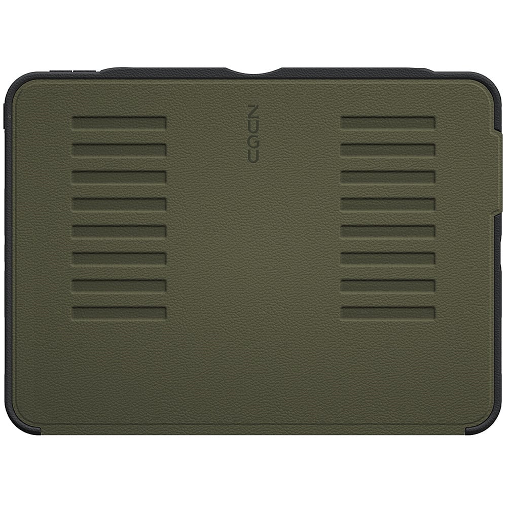 ZUGU - Slim Protective Case for iPad Air 11 M2/M3 (2024/2025) and Apple iPad Air 10.9 (4th/5th Generation, 2020/2022) - Olive - Front_Zoom
