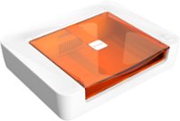 Glowforge Spark 3D Craft Laser - Orange & White - Angle_Zoom