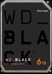 WD - BLACK 6TB Gaming Internal Hard Drive - Front_Zoom