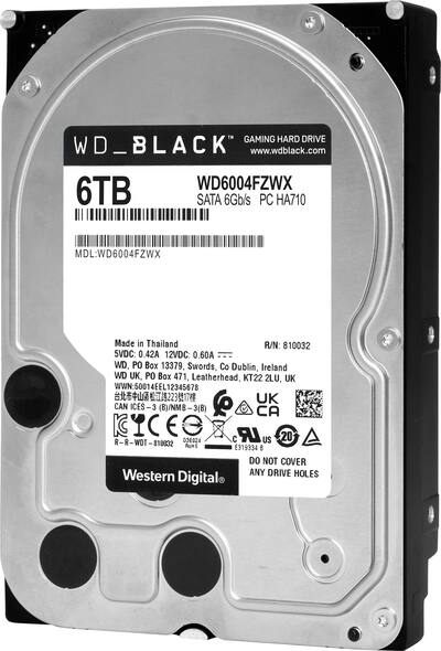 8tb Hard Drive WD_BLACK 8TB Gaming Internal Hard Drive HDD 7200