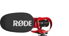 Front. RØDE - VIDEOMIC GO II On-Camera Shotgun Microphone - Black.