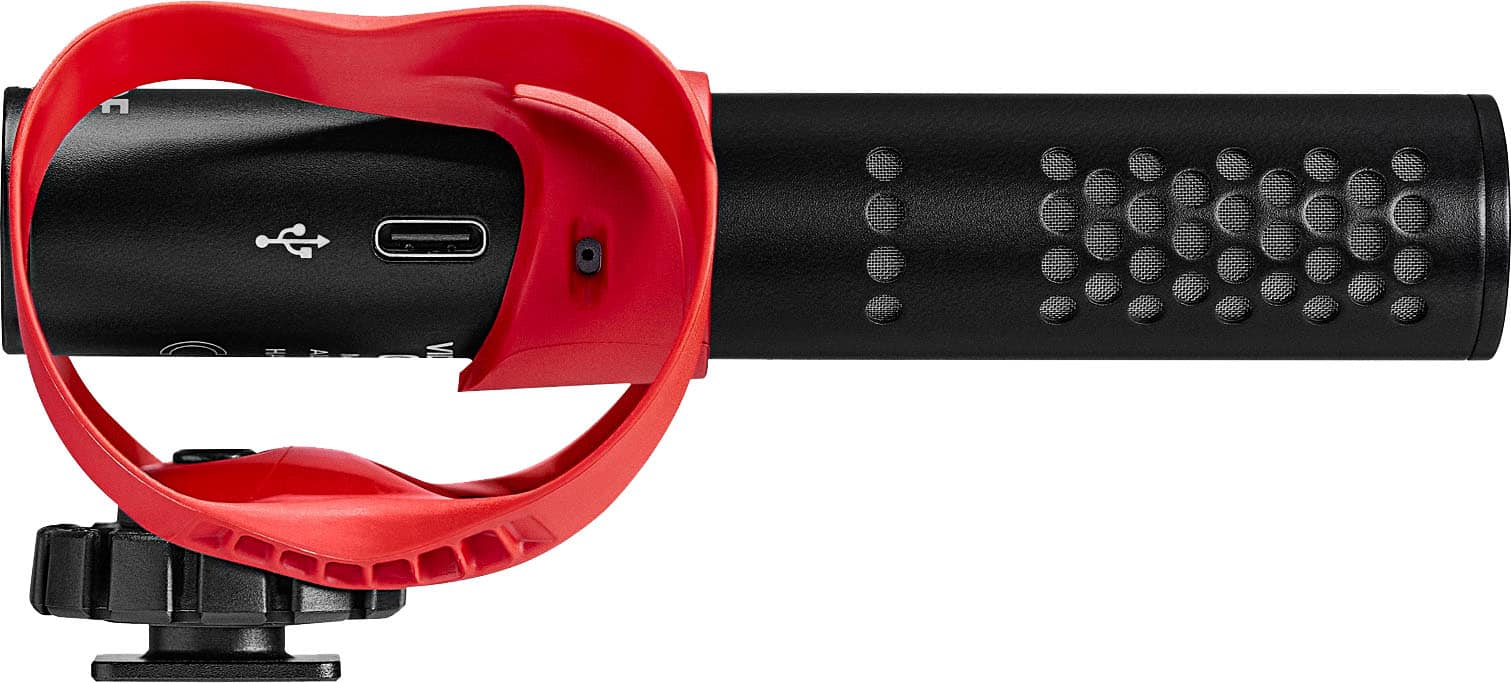 Alt View 15. RØDE - VIDEOMIC GO II On-Camera Shotgun Microphone - Black.