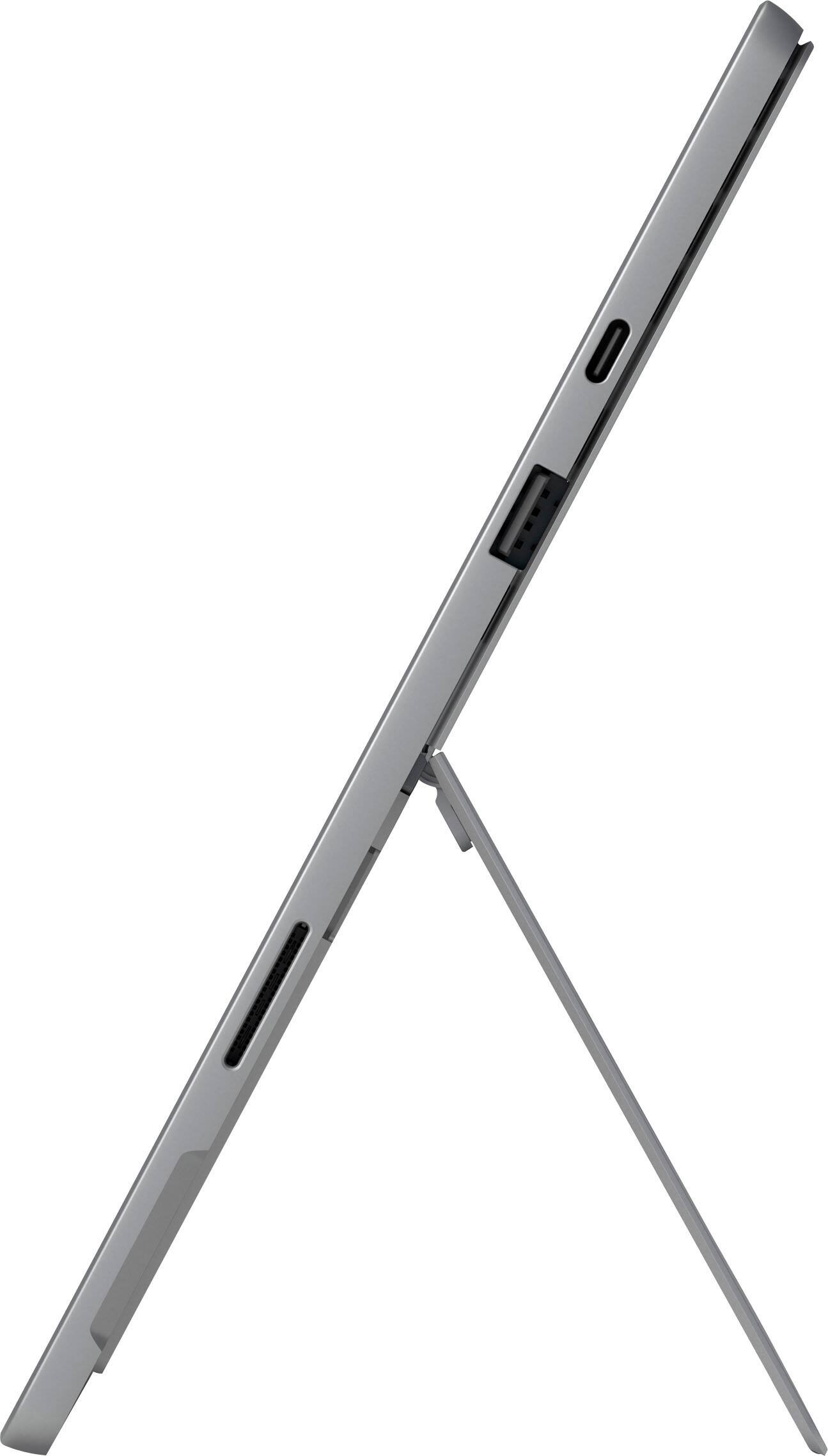 Alt View 11. Microsoft - Refurbished Surface Pro 7+ - 12.3” Touch Screen – Intel Core i5 – 8GB Memory – 256GB SSD with Black Cover (Latest Model) - Platinum.