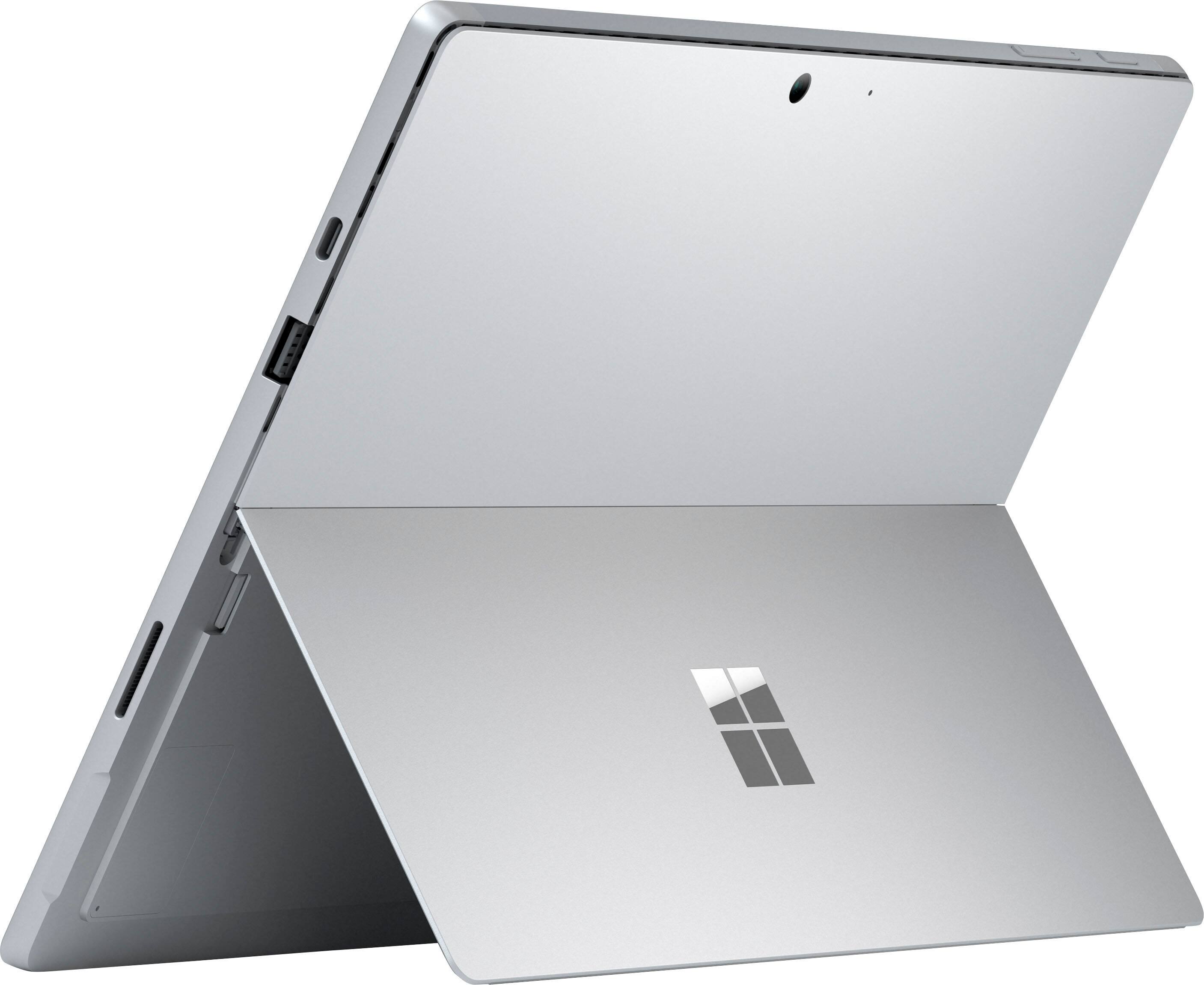 Alt View 12. Microsoft - Refurbished Surface Pro 7+ - 12.3” Touch Screen – Intel Core i5 – 8GB Memory – 256GB SSD with Black Cover (Latest Model) - Platinum.