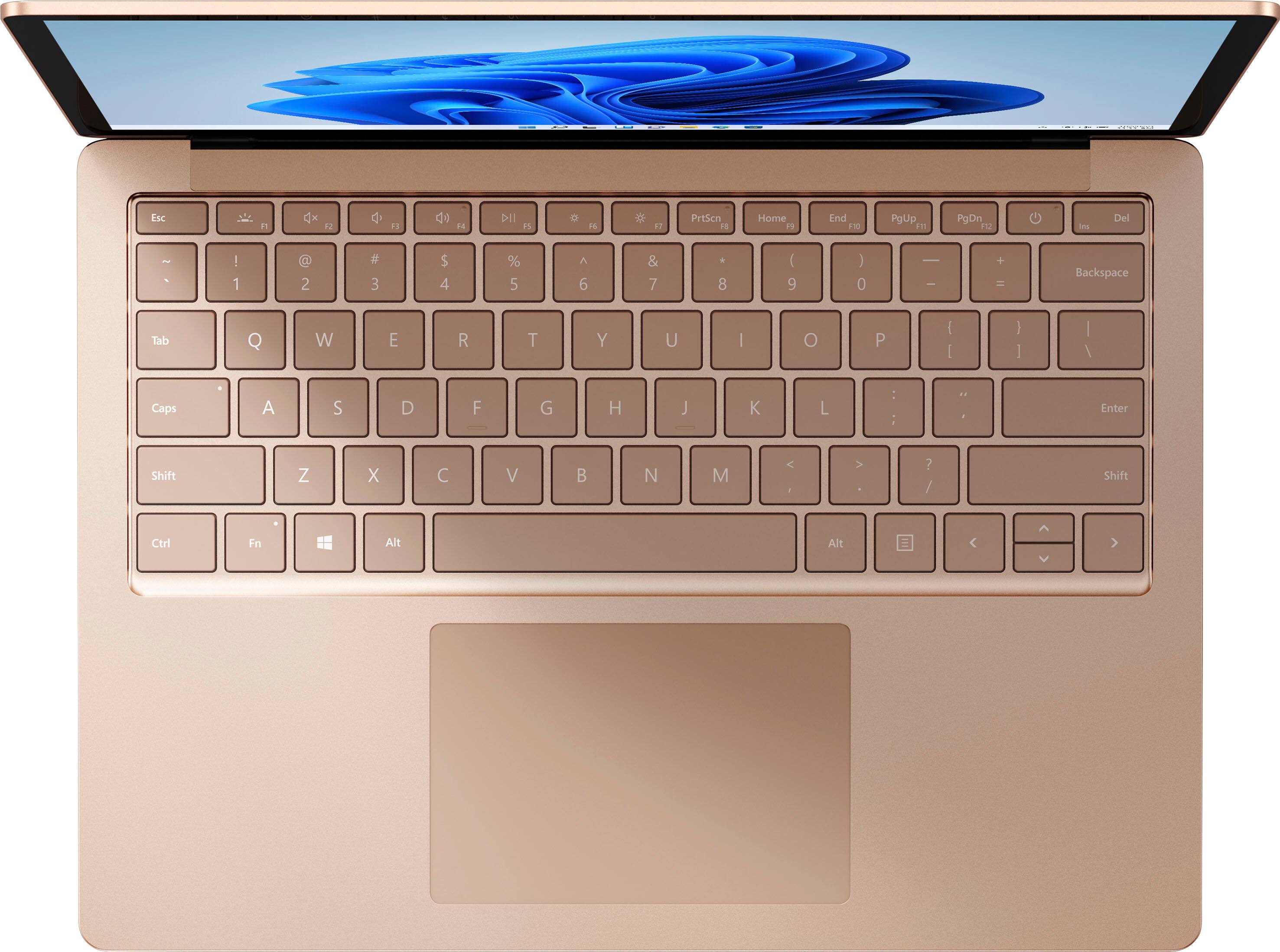 Alt View 15. Microsoft - Refurbished Surface Laptop 4 - 13.5” Touch-Screen – Intel Core i5 - 16GB Memory - 512GB Solid State Drive (Latest Model) - Sandstone.