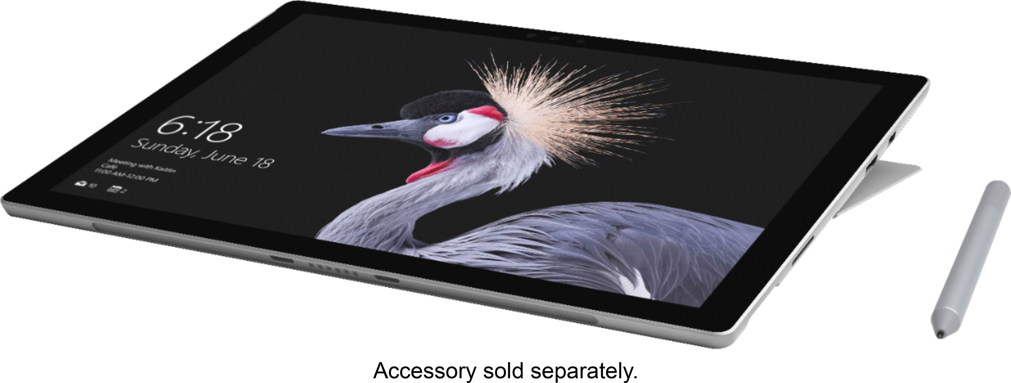 Alt View 13. Microsoft - Refurbished Surface Pro - 12.3" Touch-Screen - Intel Core i5 - 8GB Memory - 128GB SSD with Platinum Cover (Latest Model) - Silver.