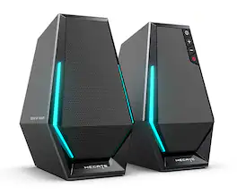 Edifier - G1500 2.0 Bluetooth Gaming Speakers with RGB Lighting (2-Piece) - Black