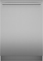 Thermador - Sapphire 24" Top Control Smart Built-In Stainless Steel Tub Dishwasher with 3rd Rack and Interior Light, 44 dBA - Stainless Steel - Front_Zoom
