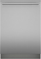 Thermador - Sapphire 24" Top Control Smart Built-In Stainless Steel Tub Dishwasher with 3rd Rack and Interior Light, 42 dBA - Stainless Steel - Front_Zoom