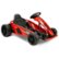 Front. Hyper - Drifting Go Kart Electric Ride On w/ 9 MPH Max Speed - Red.