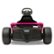 Angle. Hyper - Drifting Go Kart Electric Ride On w/ 9 MPH Max Speed - Pink.