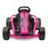 Alt View 12. Hyper - Drifting Go Kart Electric Ride On w/ 9 MPH Max Speed - Pink.