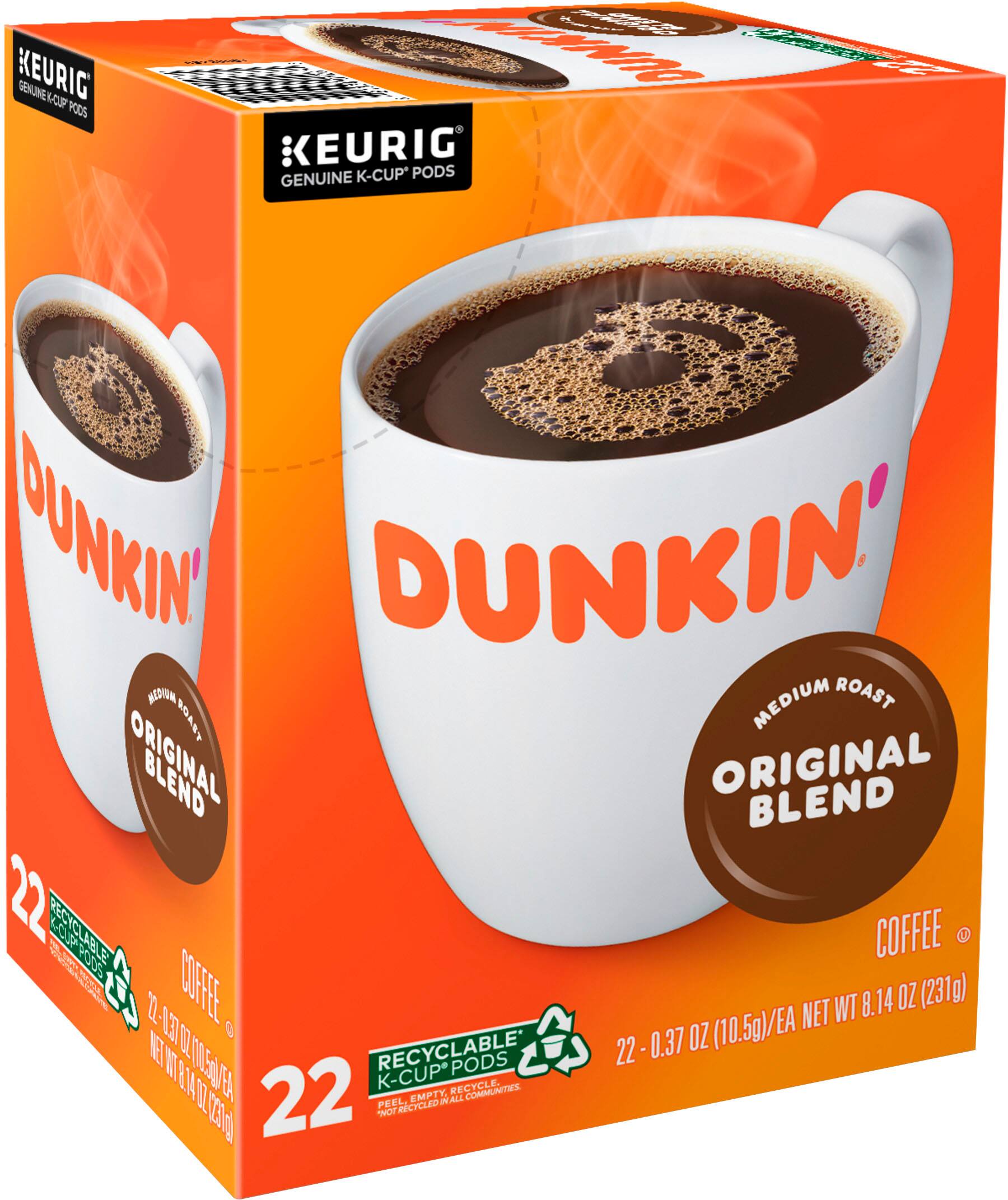 Left View: Dunkin' Donuts - Dunkin' Original Blend, 22ct