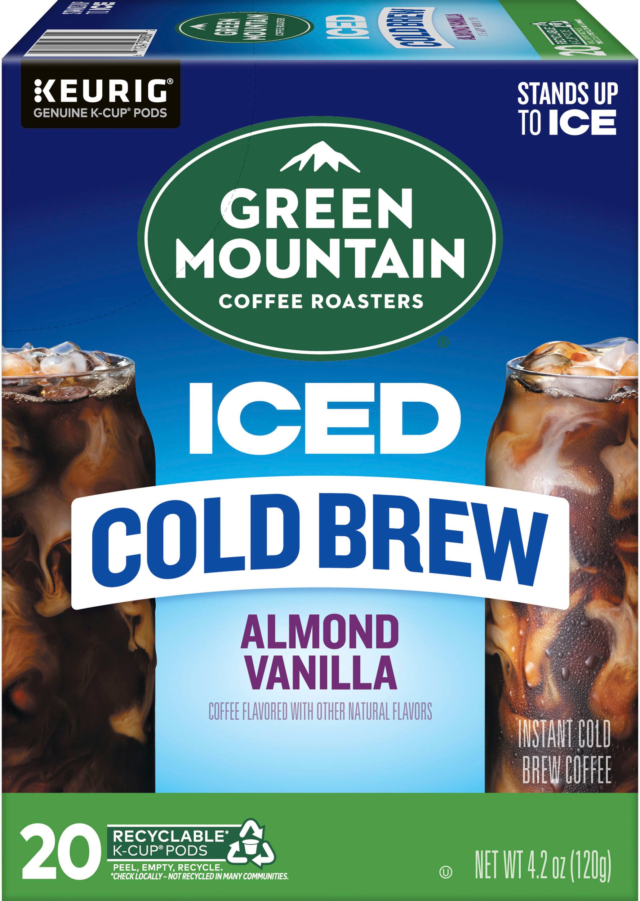 Angle View: Green Mountain Coffee - GM  ICED Almond Vanilla Cold Brew, 20ct