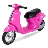 Hyper - Retro Scooter, Powered Ride-on with Easy Twist Throttle and 14MPH Max Speed - Pink - Front_Zoom
