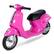 Front. Hyper - Retro Scooter, Powered Ride-on with Easy Twist Throttle and 14MPH Max Speed - Pink.