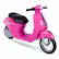 Alt View 11. Hyper - Retro Scooter, Powered Ride-on with Easy Twist Throttle and 14MPH Max Speed - Pink.