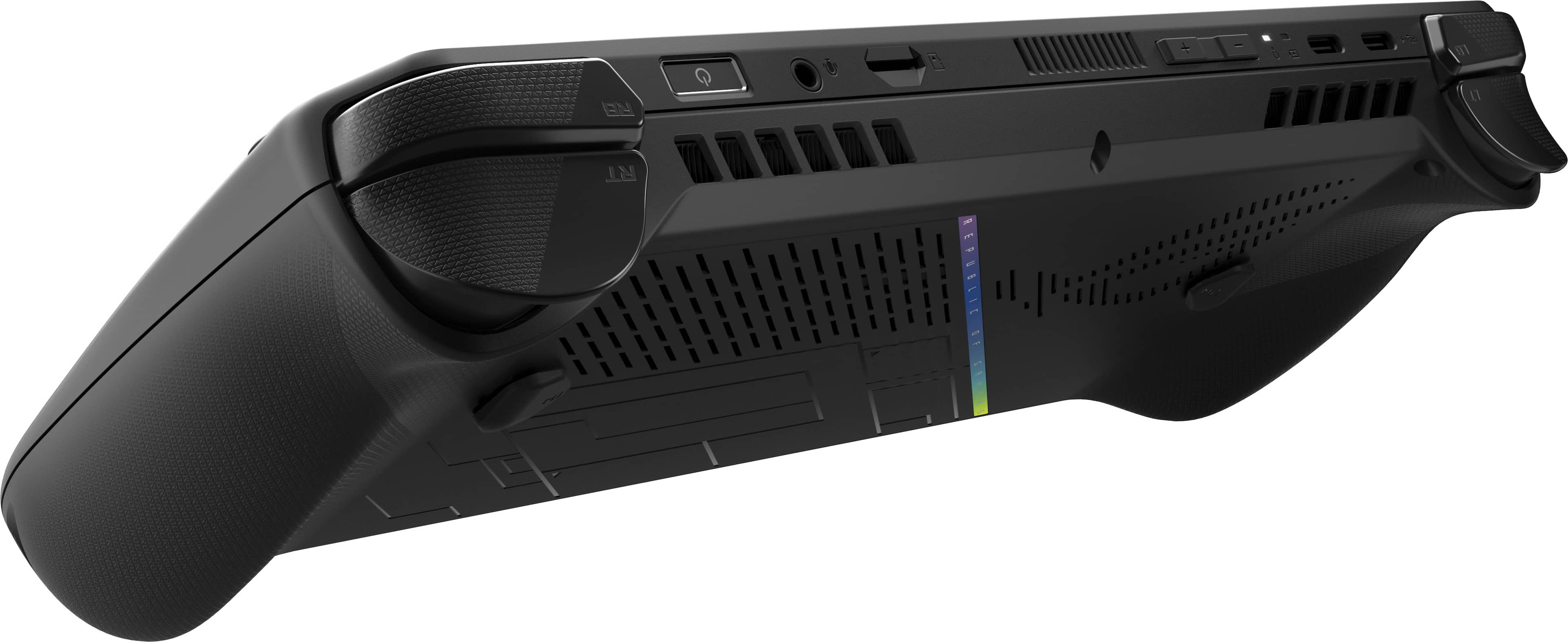 Alt View 14. ASUS - ROG Ally X 7" 120Hz FHD 1080p Gaming Handheld - AMD Ryzen Z1 Extreme Processor - 24GB with 1TB SSD - Black.