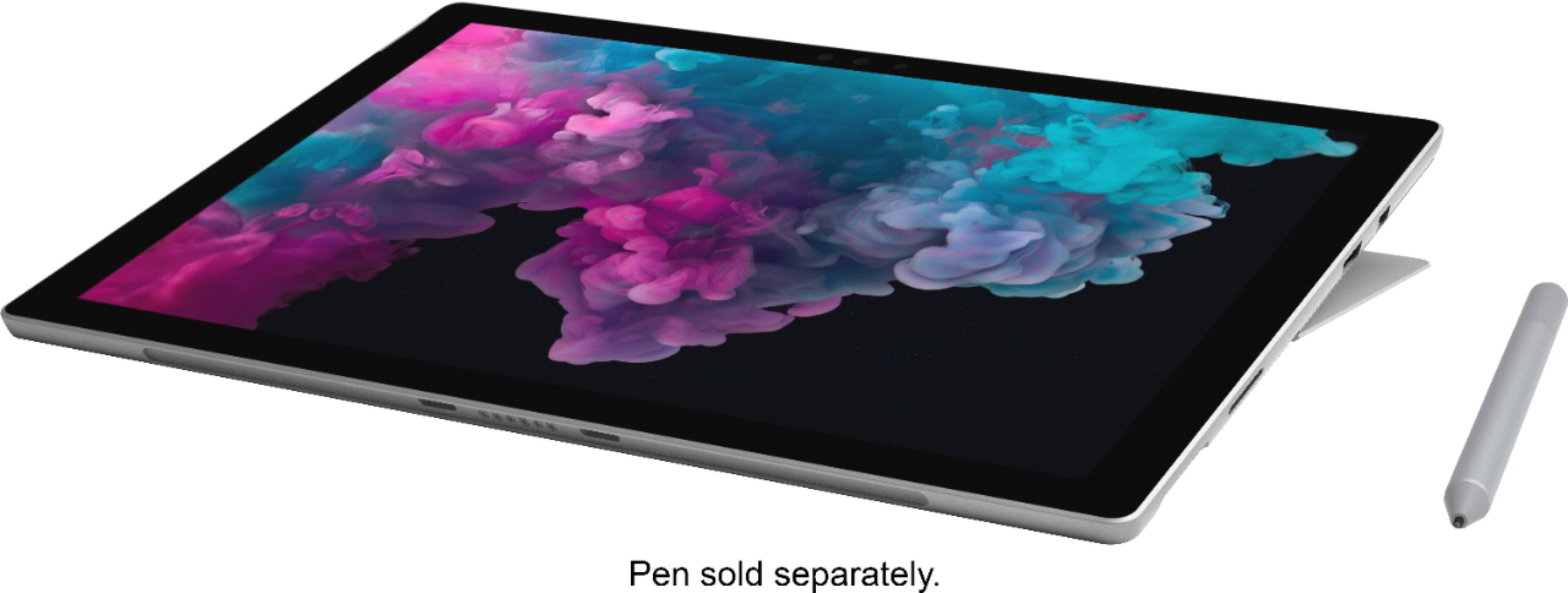 Alt View 13. Microsoft - Refurbished Surface Pro - 12.3" Touch Screen - Intel Core M3 - 4GB Memory - 128GB SSD - With Keyboard - Platinum.