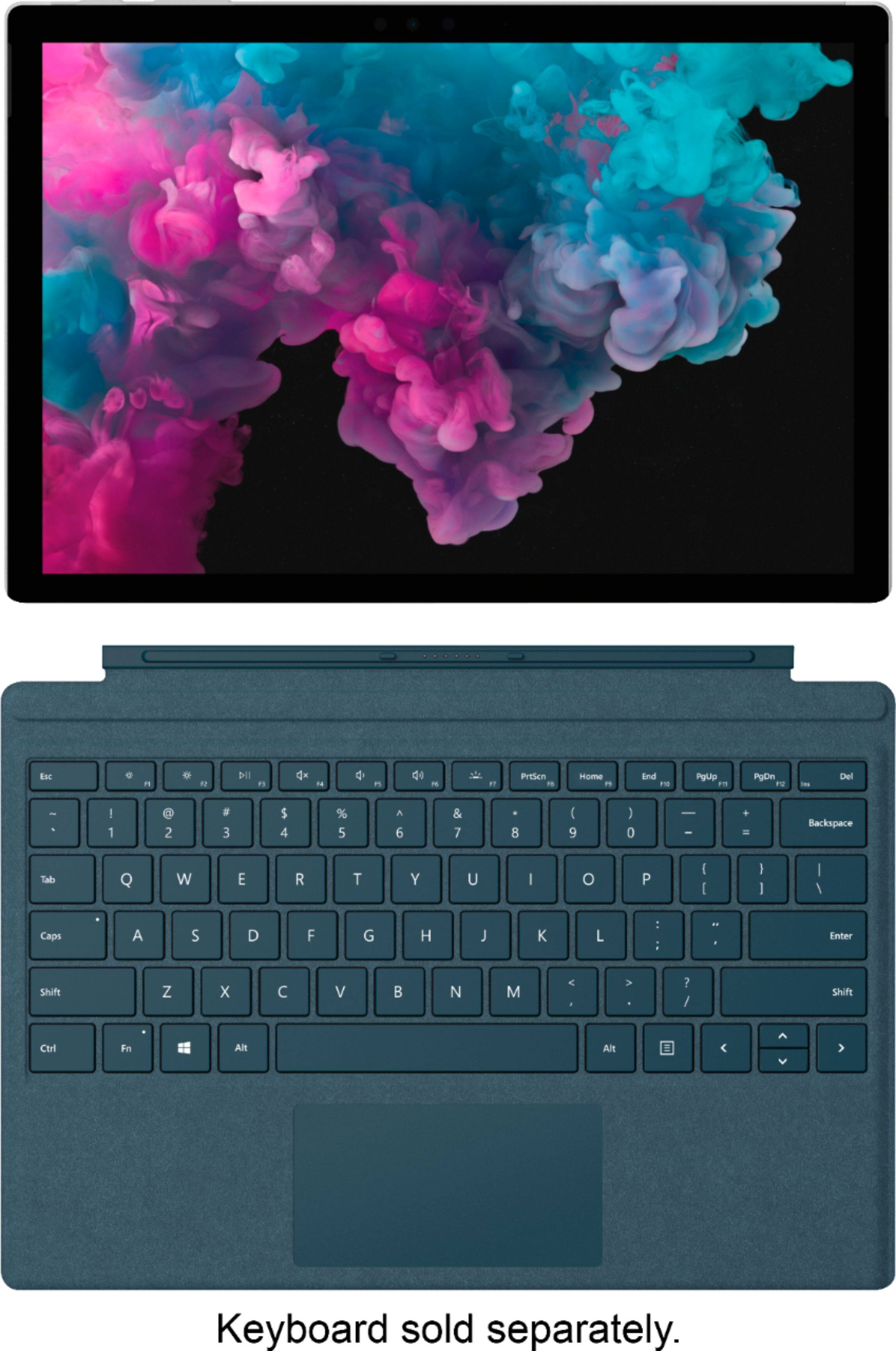 Alt View 12. Microsoft - Geek Squad Certified Refurbished Surface Pro - 12.3" Touch-Screen - Intel Core M3 - 4GB Memory - 128GB SSD - Silver.